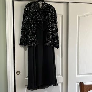 Formal Gown with Matching Jacket